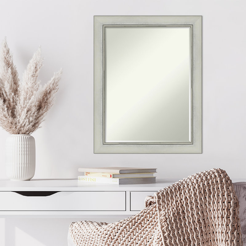 Miroir mural Marsiella, Blanc
