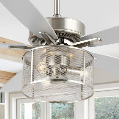 Sherranda 52'' Ceiling Fan with Light Kit