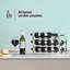 Tabletop Wine Bottle Rack Gold