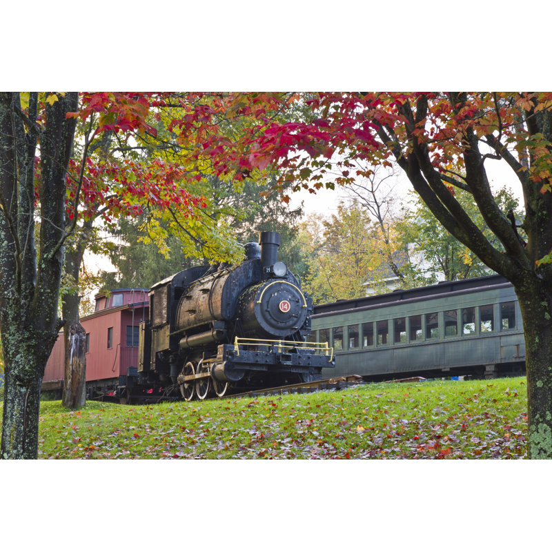 Roven Ulster Locomotive - Wrapped Canvas Print, 51cm H x 76cm W x 3.8cm D