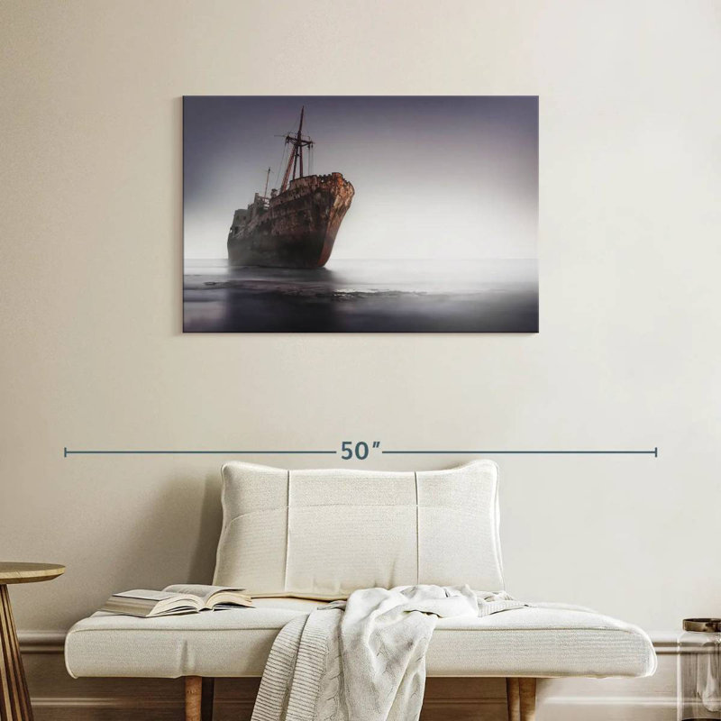 Mehar Shipwreck, 24" H x 36" W