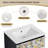 Dearbhaile 24.03 " W Wall Mounted Wall Mounted 1 Single Vanity Bathroom Vanity With Ceramic Top