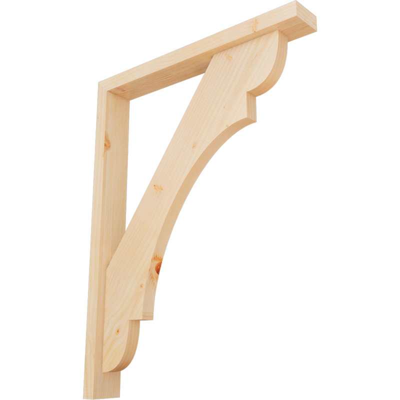 Support de bloc olympique avec entretoise décalée, 34 x 26, Sapin Douglas de l 3 1/2 (lisse)