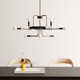 Sacci 9 - Light Sputnik Modern Linear Chandelier