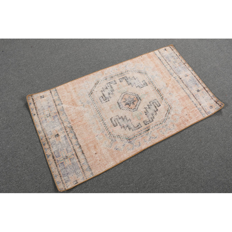Tapis turc Boho Chic tissé à la main pour un petit salon