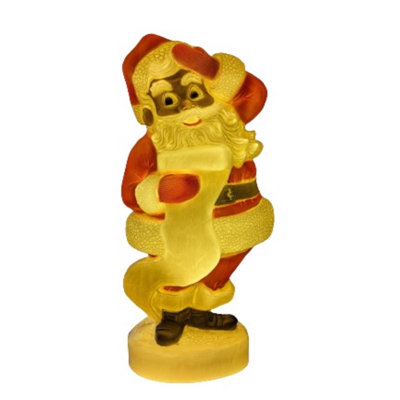  LED Santa 43 in. Blow Mold