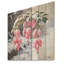 Fuchsia rose en fleurs en hiver - Fuschia sur bois-1826123189