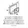 Candler Length Rectangle Knob
