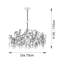 Hewes 4-Light Crystal Chandelier