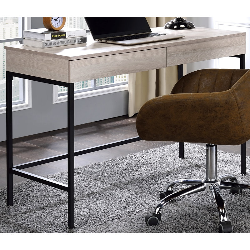 Alishaa Metal Base Writing Desk