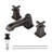 Widespread 2-handle Bathroom Faucet With Drain Assembly-57835919