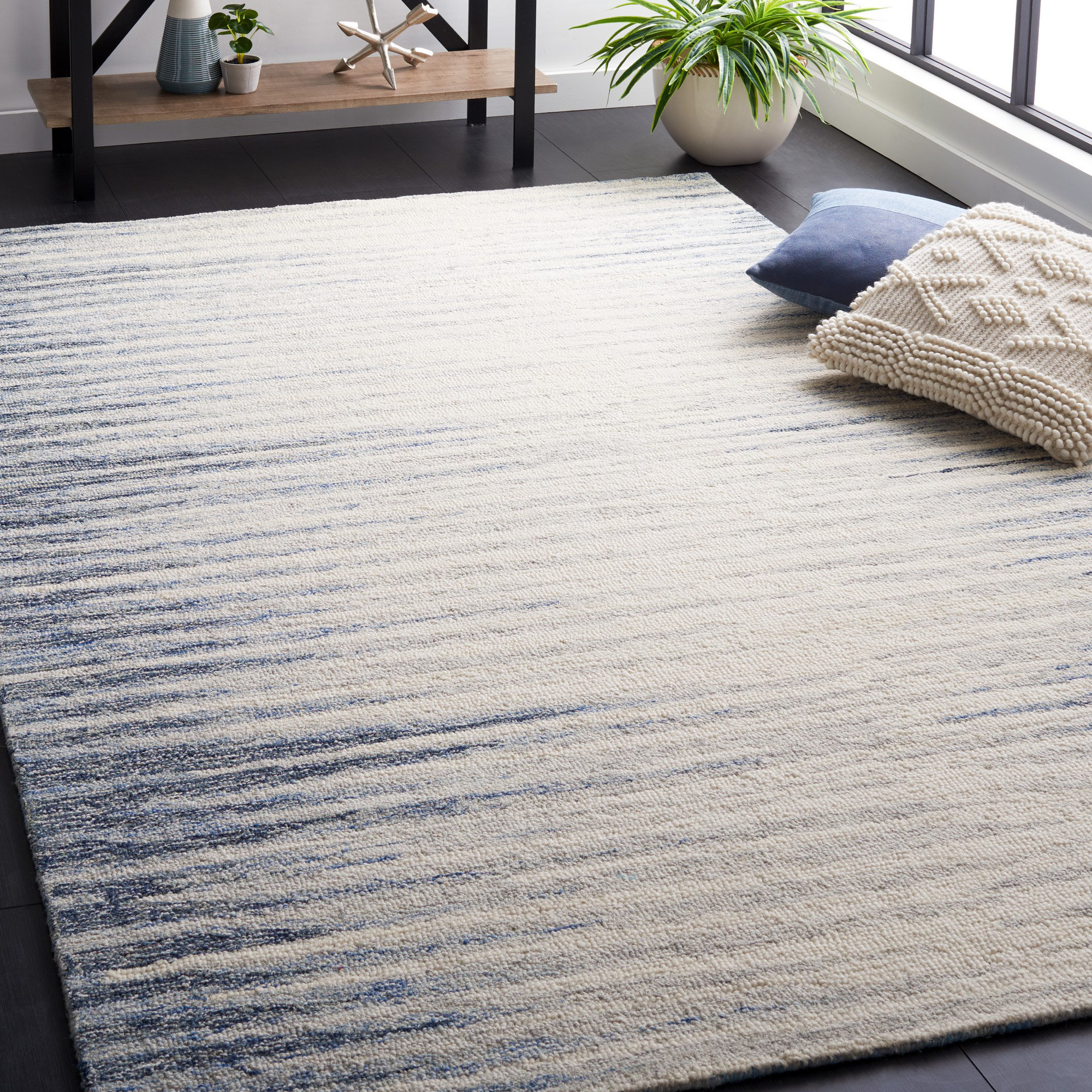 17 Stories Urja Abstract Hand Tufted Wool Abstract Rug & Reviews | Wayfair