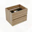 Meuble-lavabo mural flottant avec tiroirs doubles-122478126
