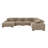 Barnemouth Modular Corduroy Sectional-1600768964