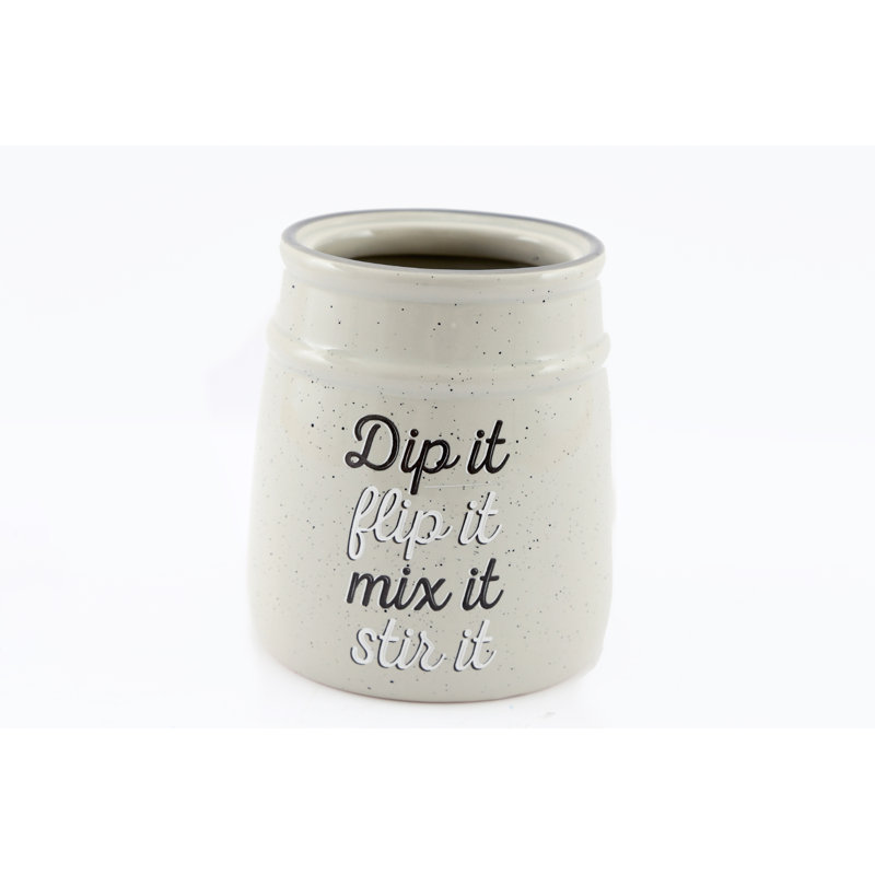 Ceramic / Porcelain Round Utensil Holders/Pots/Jars
