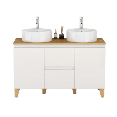 Meuble-lavabo autoportant de 47 po avec lavabo