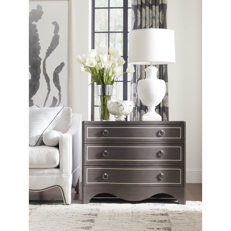Claire Solid Wood Accent Chest, Sahara