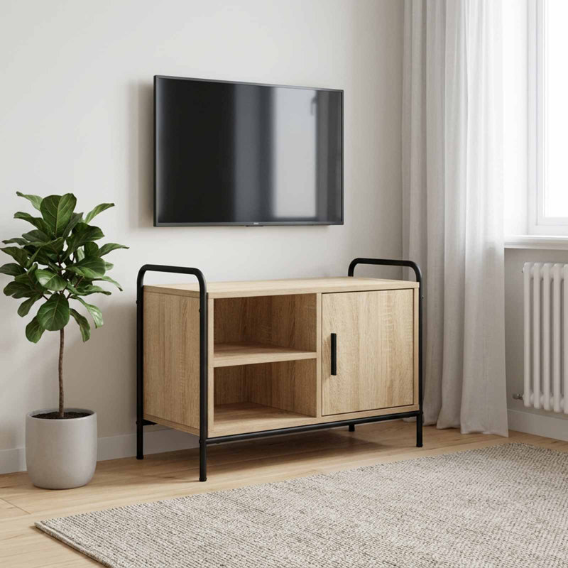 TV Stand for TVs up to 28", Old Wood