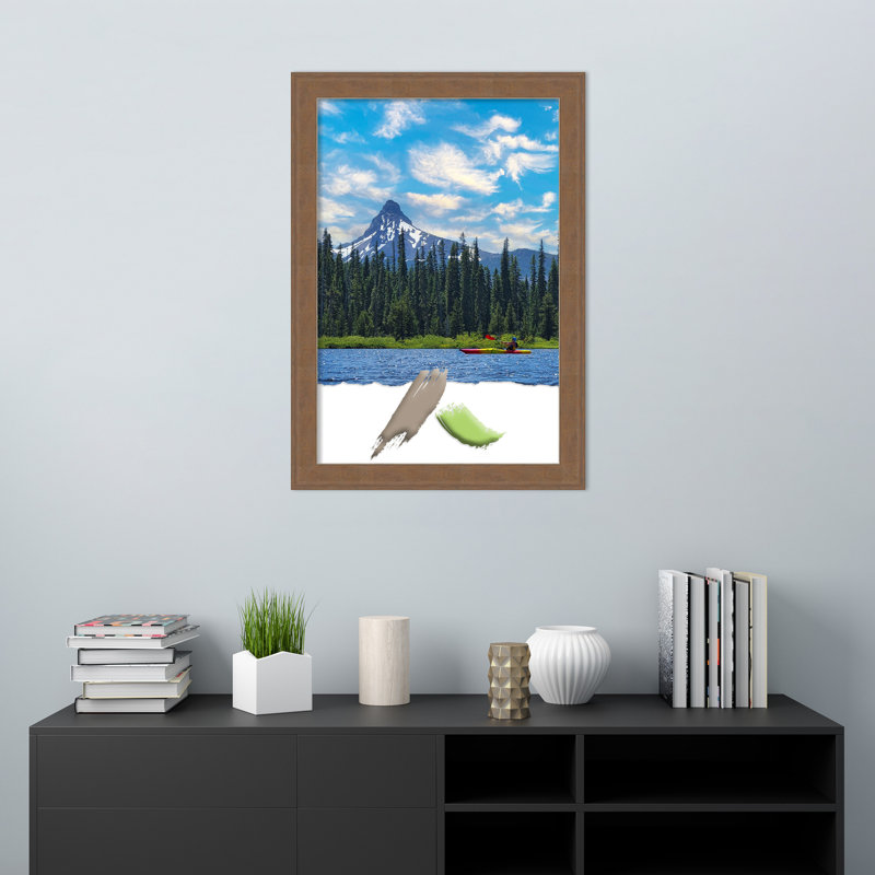 Chazney Picture Frame, 22" W x 28" H, Brown