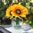 Silk Mixed Assortment Arrangement in Vase