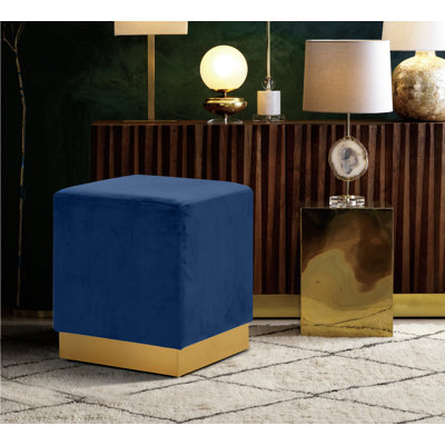 Annora Velvet Ottoman