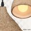 Cerita 1 - Light Natural Cone Pendant-Handmade Semi-teardrop Cone Pendant Light Twine Rope Kitchen Dining Living Room