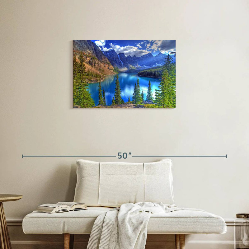 Alvord, lac de montagne Banff, H 20 po x l 30 po