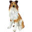 Figurine pour chien Long - Haired Collie