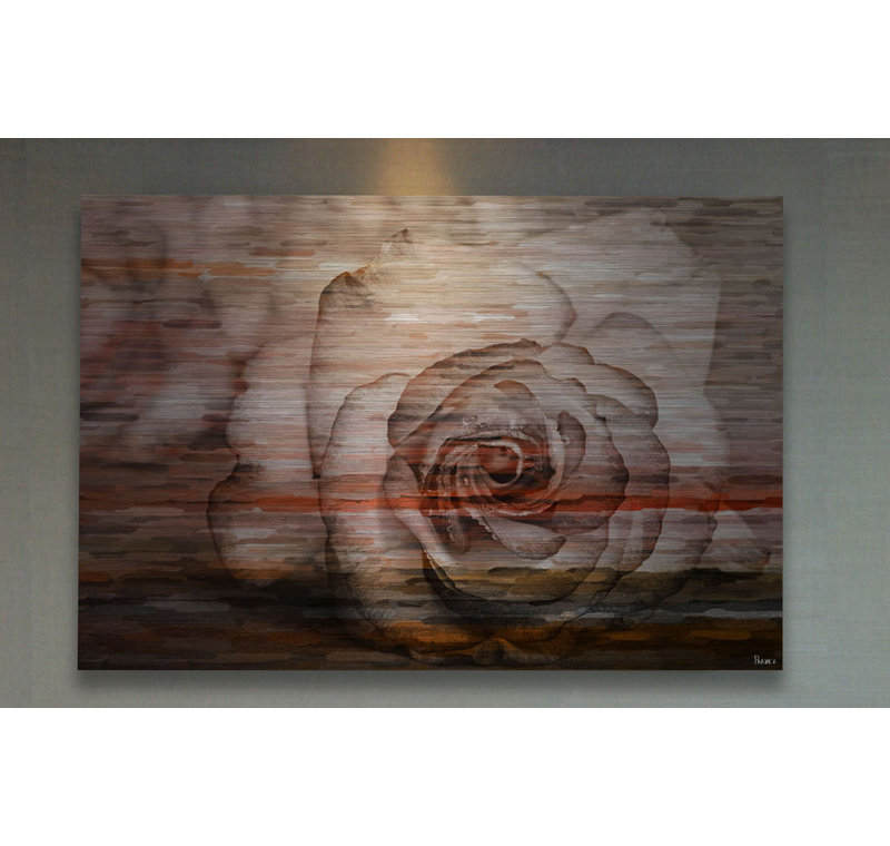 «Sleeping Rose» par Parvez Taj - reproduction d'art non encadrée, H 60 po x l 40 po