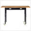 Banc de travail 59 po avec tiroir, pieds réglables en hauteur, table de travail en bambou pour table de travail sur roulettes, capacité de poids de 1320 lb