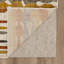 Tapis abstrait moderne à motif gingembre acoustique-61240636