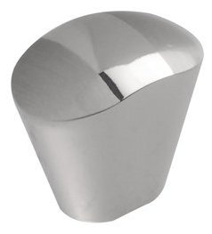 Expression 13/16" Length Oval Knob, 1" H x 1" W