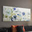 Fleurs sauvages en bleu - Toile tendue avec châssis - Prêt à accrocher-1078222918