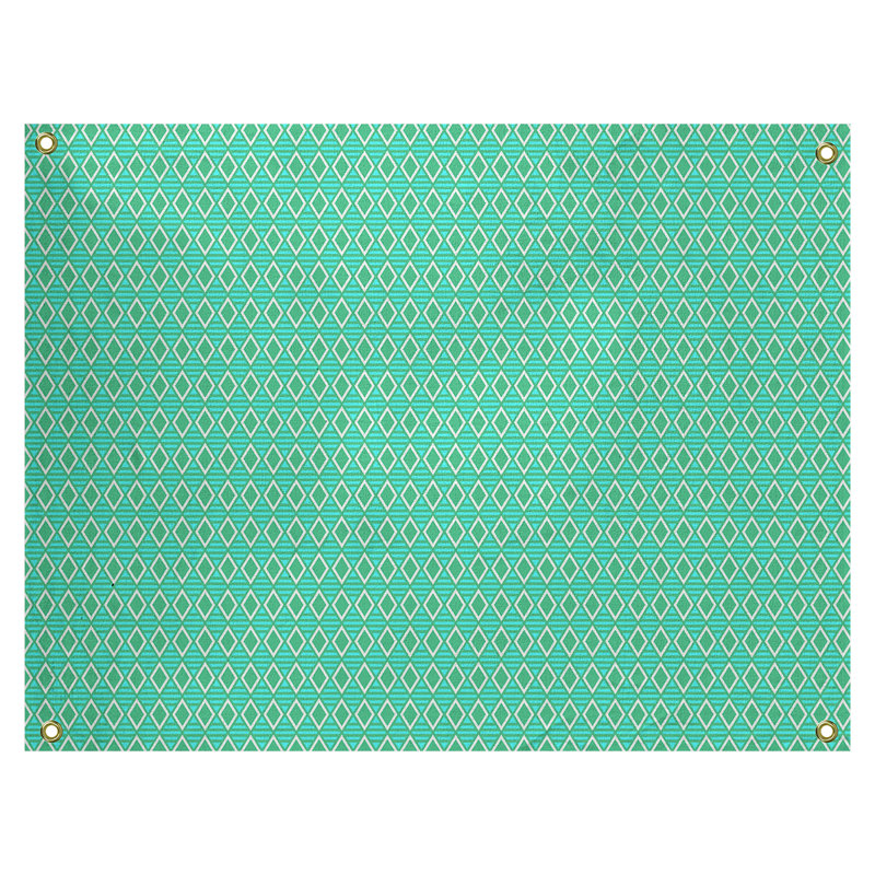 Tapisserie katelyn elizabeth à carreaux géométriques Avicia, H 27,5 po x l 37,5 po, Intérieur