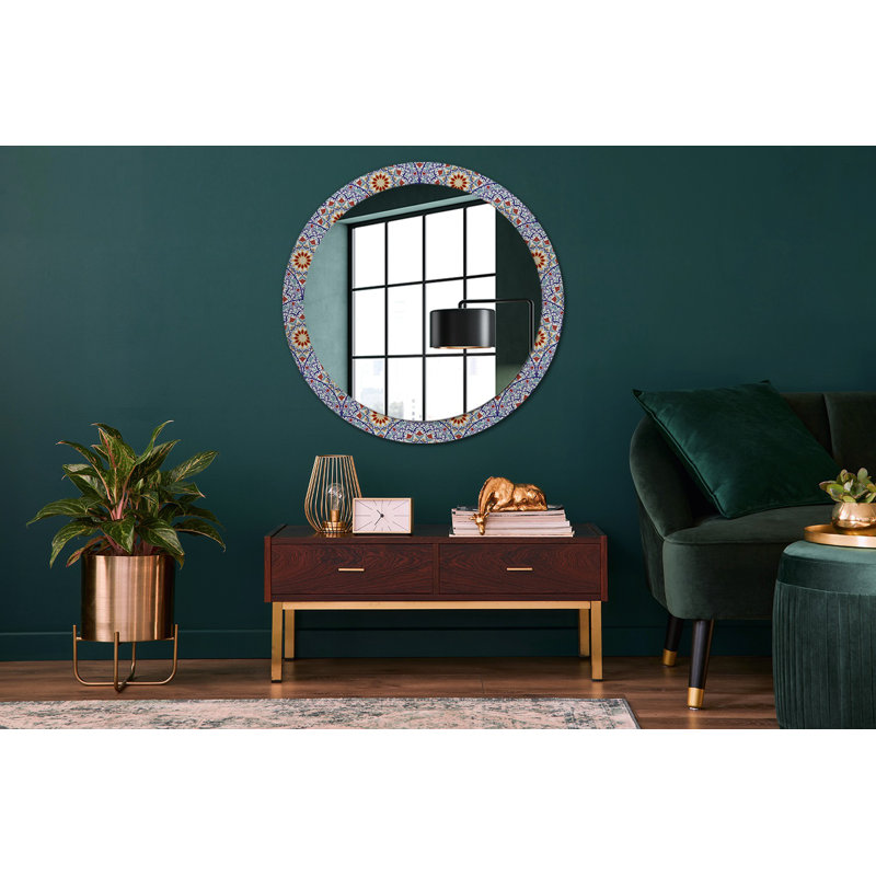 Huldar Glass Flat Wall Mirror