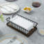 Metal and Steel Freestanding Paper Towel Holder