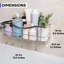 Strauser Adhesive Stainless Steel Shower Caddy-461781845