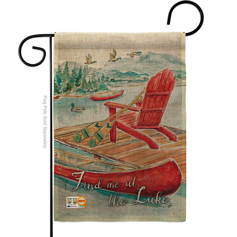 Drapeau de jardin 19 x 13 po Belloreid