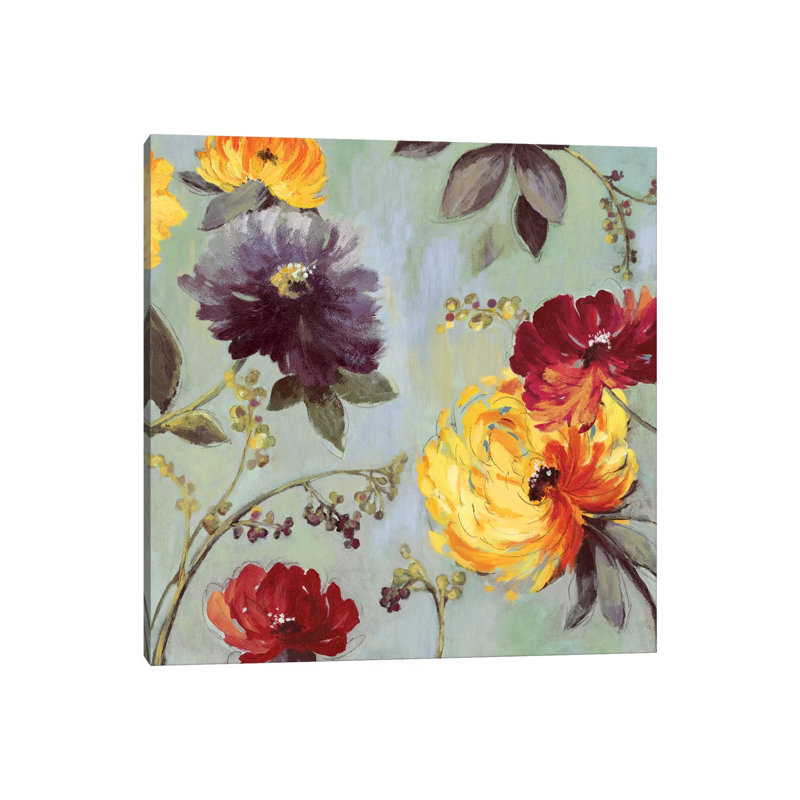Field Flowers I by Asia Jensen - Wrapped Canvas Gallery-Wrapped Canvas Giclée, 93.98cm H x 93.98cm W