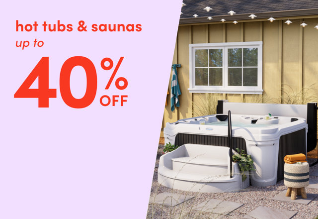 hot tub, sauna & spa deals