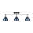 Bryannah 3-Light Semi-Flush - Track Light-872946644-872946649