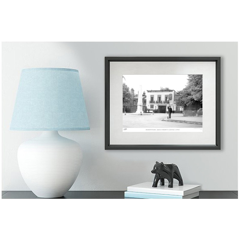 Hampstead, Jack Straw's Castle C1955 by Francis Frith - Single Picture Frame Print, 40cm H x 50cm W x 2.3cm D