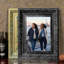 Black 3 PCS Traditional Picture Frame for 5" x 7" Photos and Wedding Photo Display