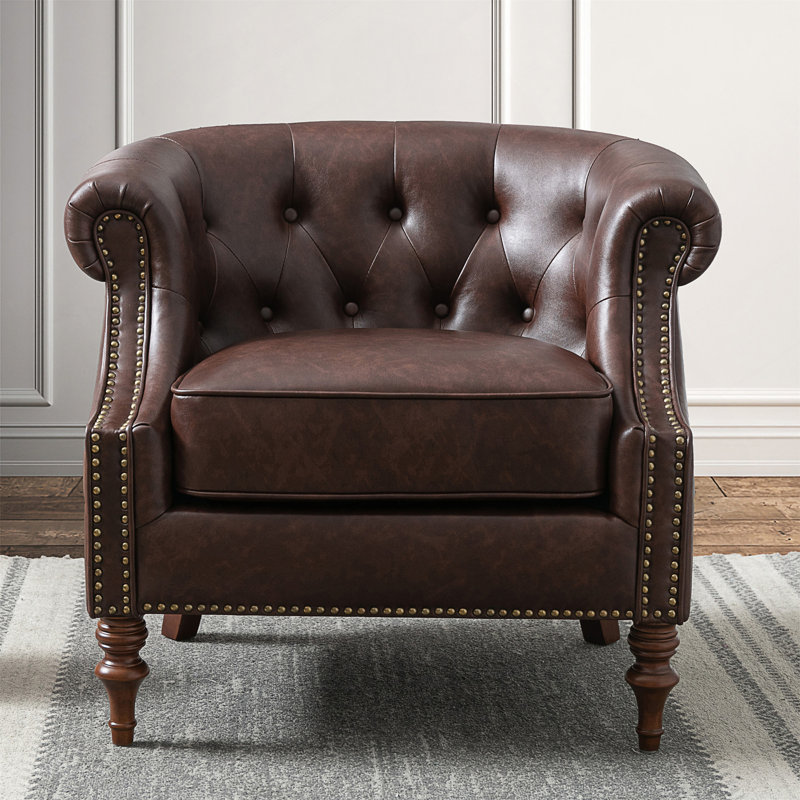 Fauteuil d'appoint capitonné Ophelia