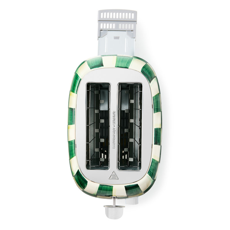 Check 2-Slice Toaster, Emerald