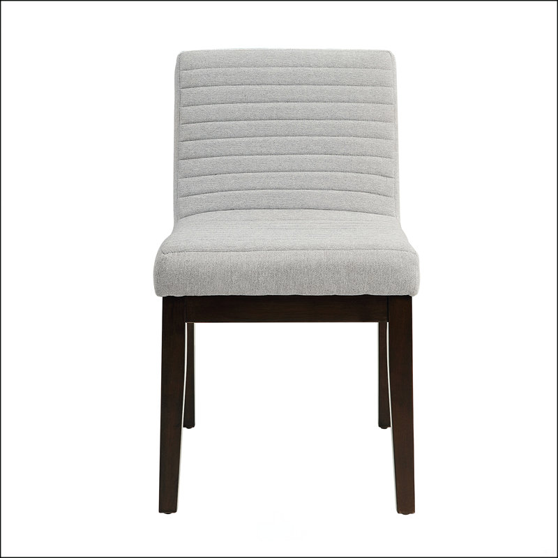 Chaise d'appoint en lin gris