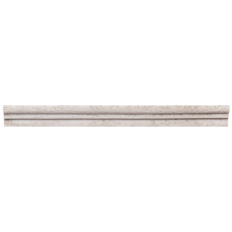 Dallas 12" x 1" Matte Resin Chair Rail Tile Trim in Tan, Viminale