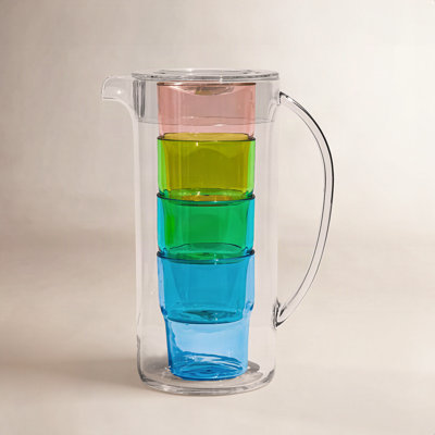 Deyon 5 - Piece Pitcher Set