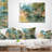 Rocky River - Landscape Printed Throw Pillow
