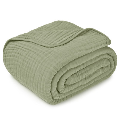 Karlina Cotton Muslin Throw Blanket